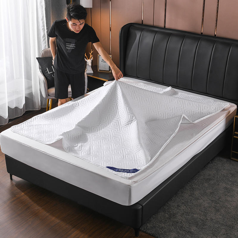 Motel Waterproof Mattress Topper Protective Microfiber Cover