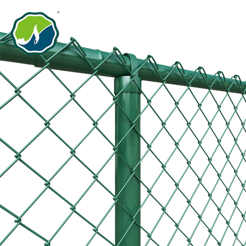 Basketball Court Chain Link Fence 36 Inch Galvanized Stadium Fence