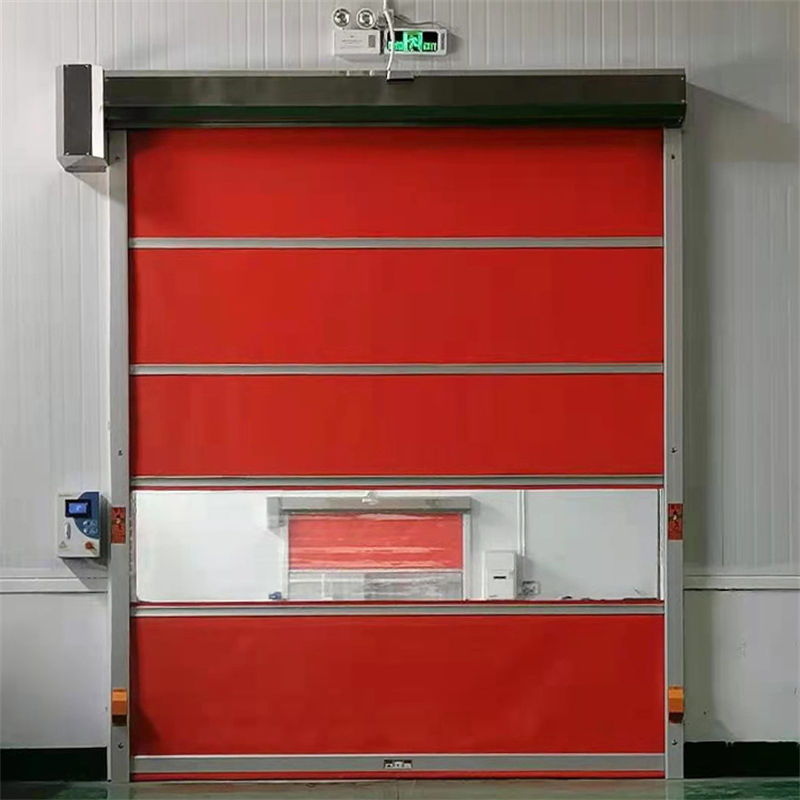 Black Automatic Clear with Motor Garage Roller Door Prices