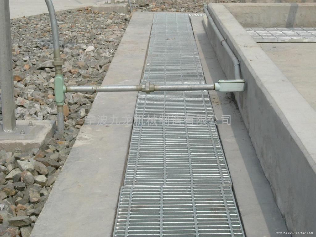Hot-DIP Galvanized Ditch Cover Steel Grating, Drain Cover From Jiulong