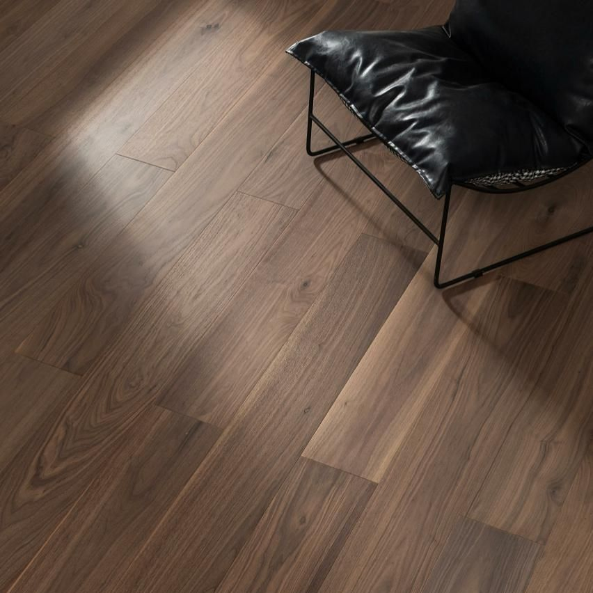 Паркетная доска из ореха, инженерная, 15 мм