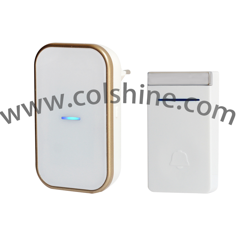 AC Acrylic Digital/Portable Wireless Doorbell