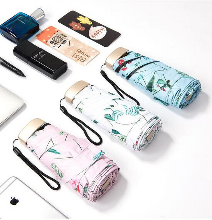 Мини зонт 5-сложений Super Light Sunny UV