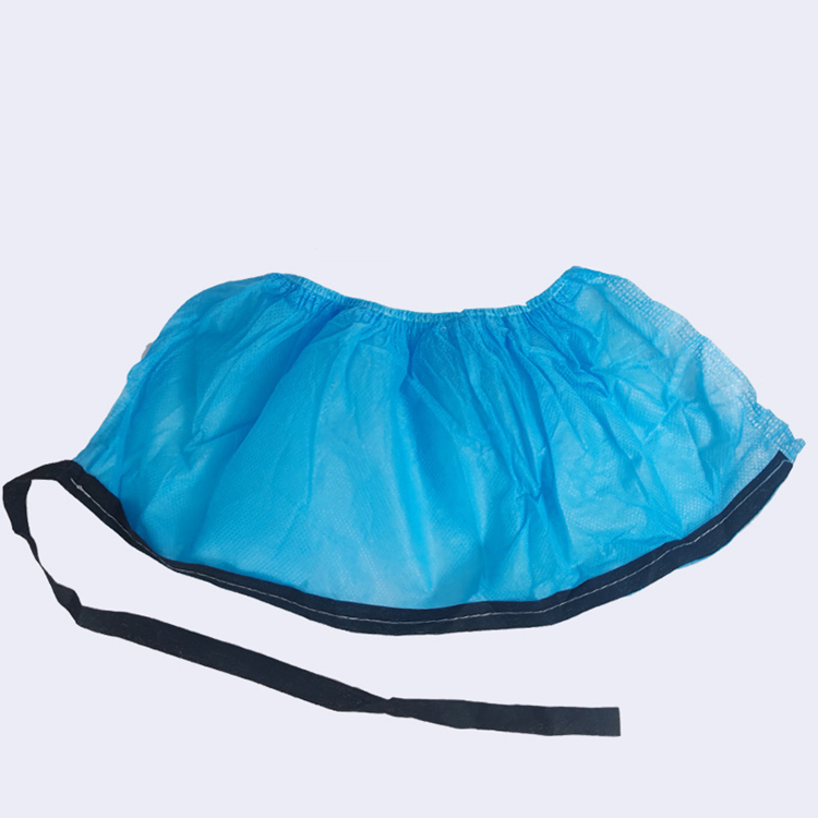 Whole Sale Disposable Anti-Static Shoe Covers Non-Woven ESD Shoecover with Conductive Strip
