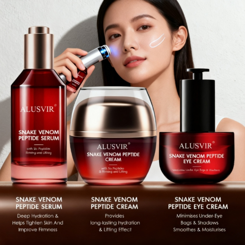 OEM Exclusive Anti-Aging Miracle Snake Venom Peptide Skin Care Set for Women
