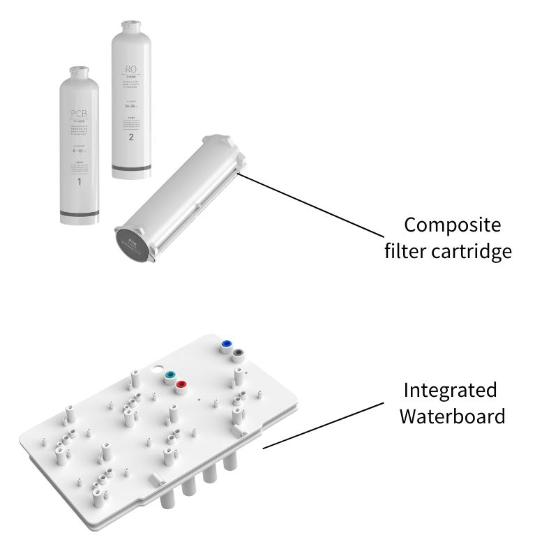 200 400 600gpd Reverse Osmosis Water Purifier for Home Direct Drinking RO System Water Filters