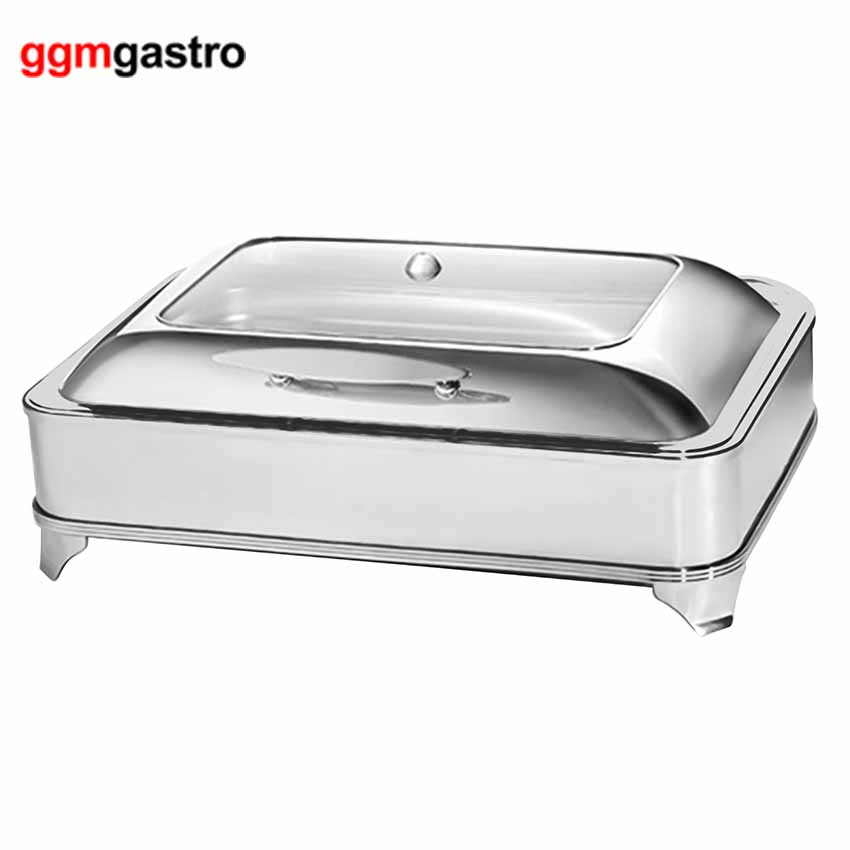 Hot Selling Serving Dish Stainless Steel Buffet Chafing Dish with Lid