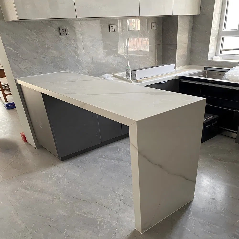 Unique Artificial Stone Tabletop for Kitchen Island and Countertop Use
