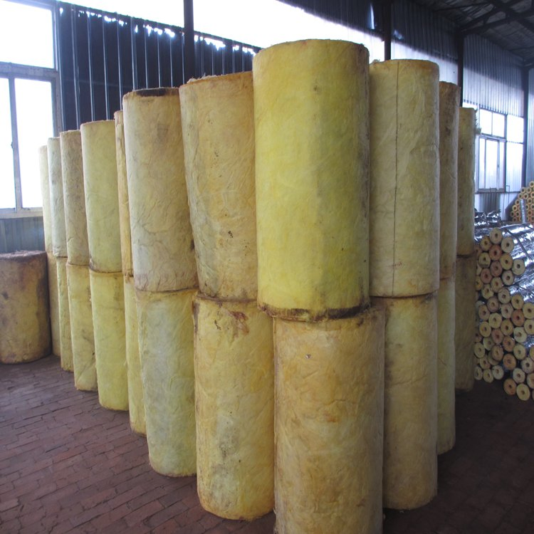 Laine De Verre Compressed Fiberglass Insulation Roll 20m Length 100mm Thickness Reflective Aluminium Foil Insulation Wool Glass