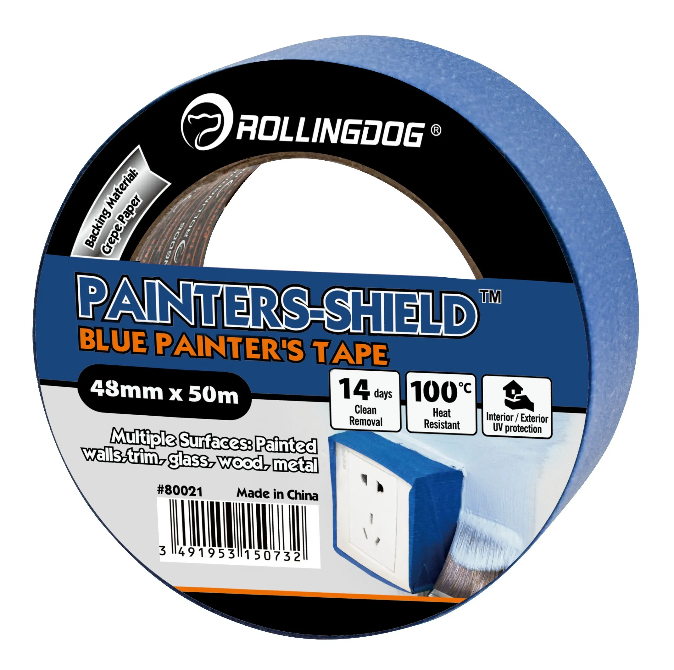 Painters-Shield 80021 Blue Painter's Tape and Film