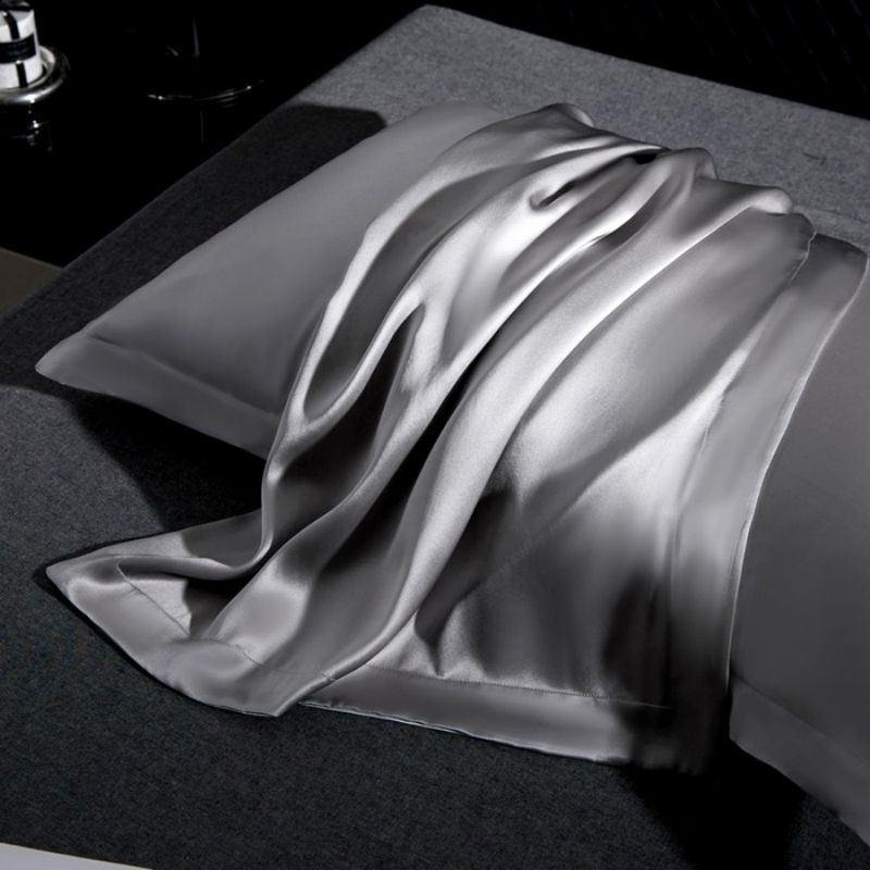 16/19/22mm Heavy Silk Pillow Core Cover 100% Mulberry Silk Pillow Case Smooth Silky Bedding ODM/OEM Hotel Home Textile Pillowcase Wholesale