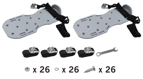 Premium Spiked Shoes for Rollingdog PRO 81457 Epoxy Floors