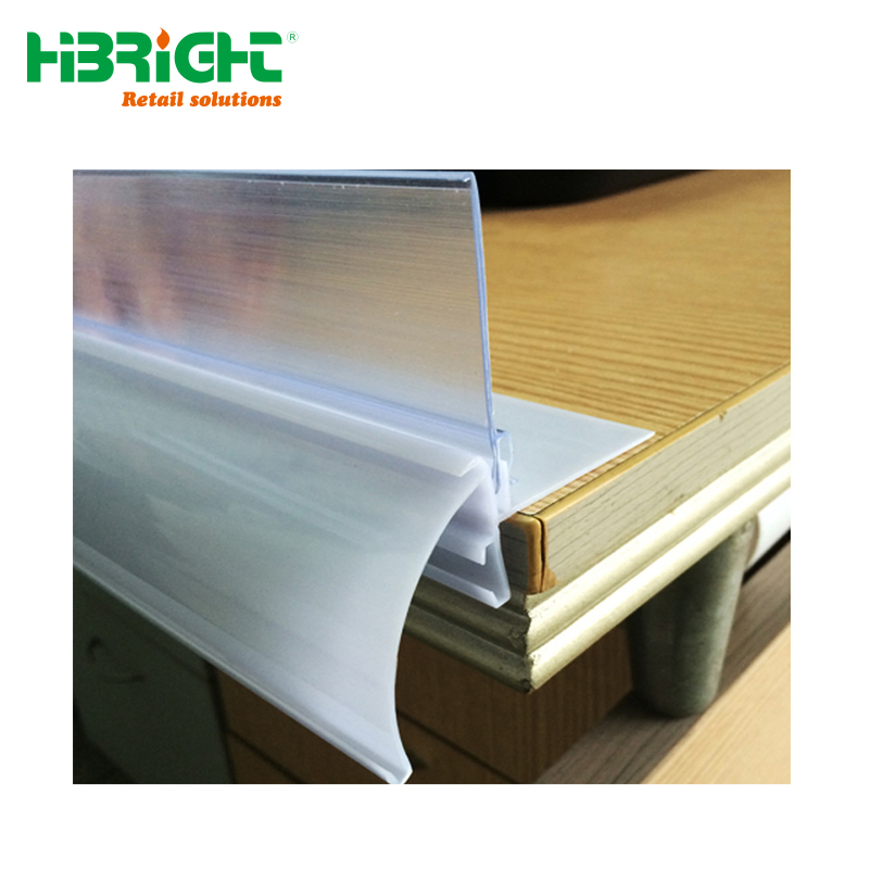 Hypermarket Shelf Price Strip Label Holder for Wholesale