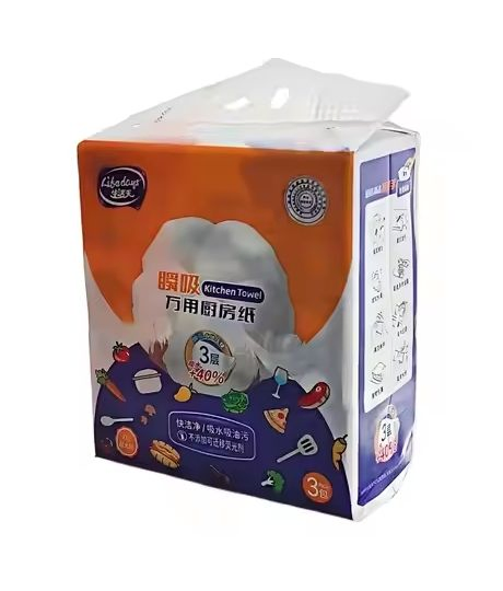 Supermarket Cheapest Tissue Paper China Factory Customize Packing Tissue 100% Virgin Wood