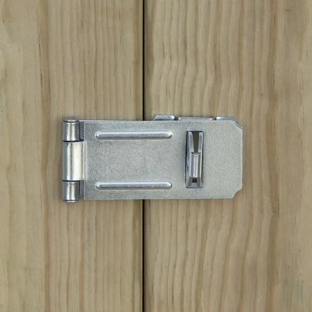 Factory Supply Staple Hasp for Home Safety 3-1/2 Inch Zinc Plated