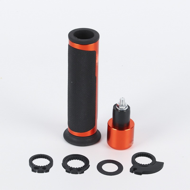 Universal Comfort Grips with Non-Slip Pattern for Motorcycles and Scooters
