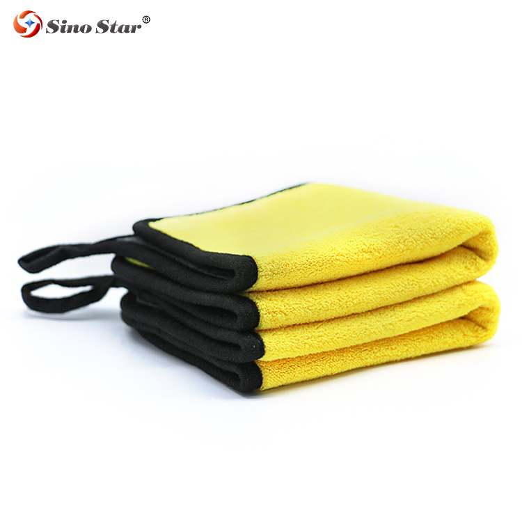 Ss-Wt6 30*30cm 800GM2 Water Absorb-Able Microfiber Cleaning Cloth Magnetic Car Wash Towel