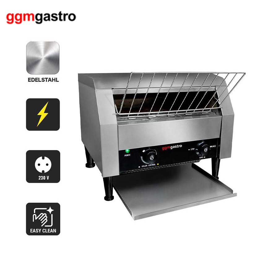 Factory Outlet 900W Wide Slots Warming Rack Compact 2 Slice Toaster Dtkb200