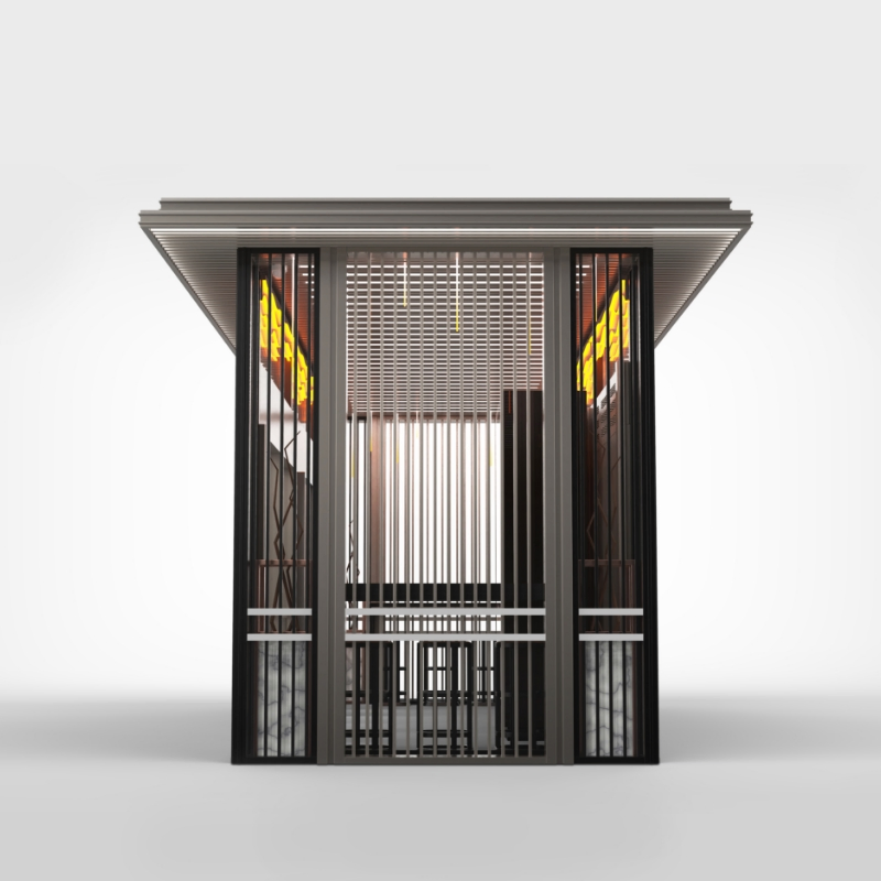 Innovative Relaxation Container House with Integrated Vending Options