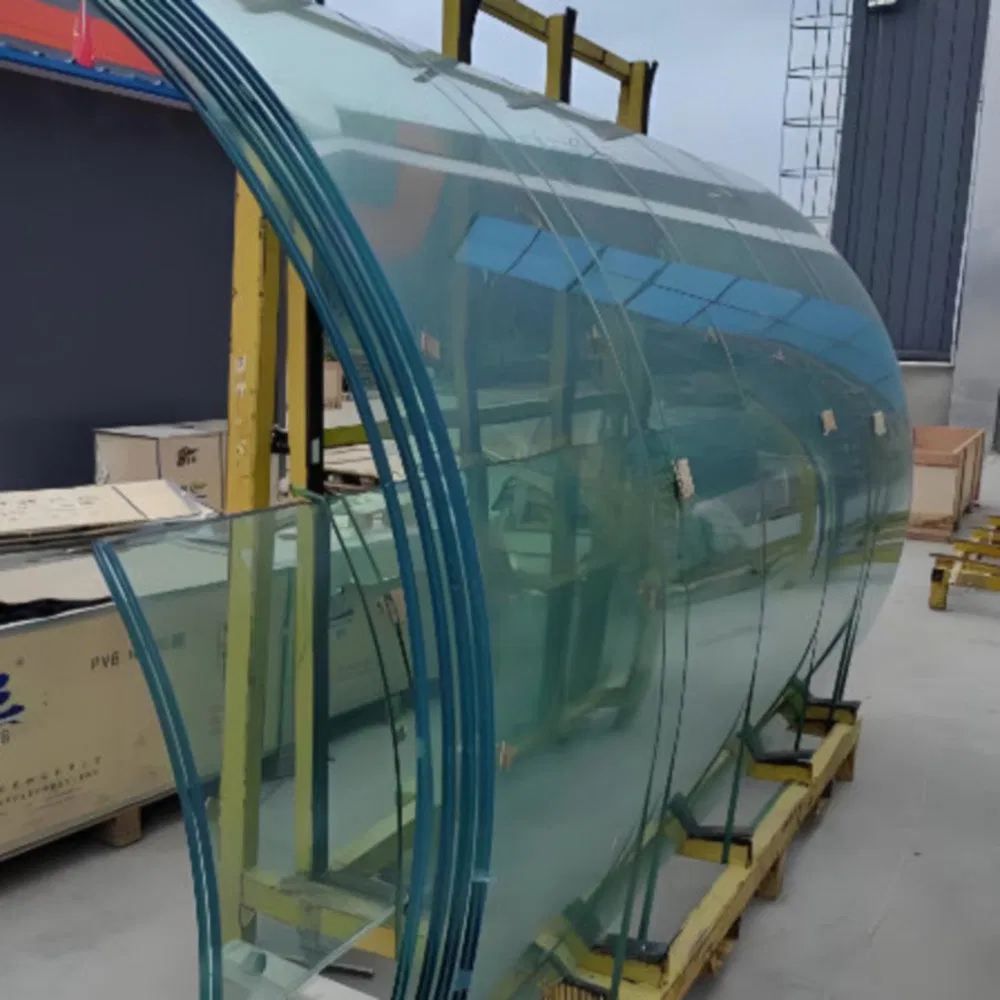 Anti-Dropping Xflg-001 Custom Ultra-Clear Tempered Sandwich Hard Glass for Corridor Railings