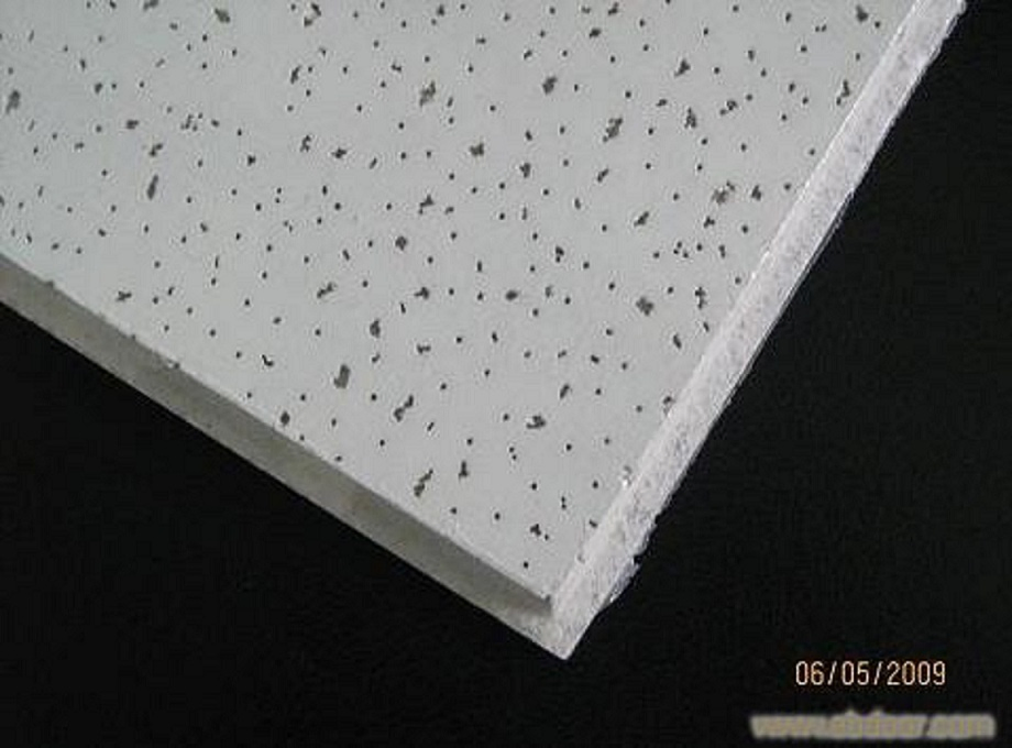 White Acoustic Panel Mineral Fiber Ceiling Board