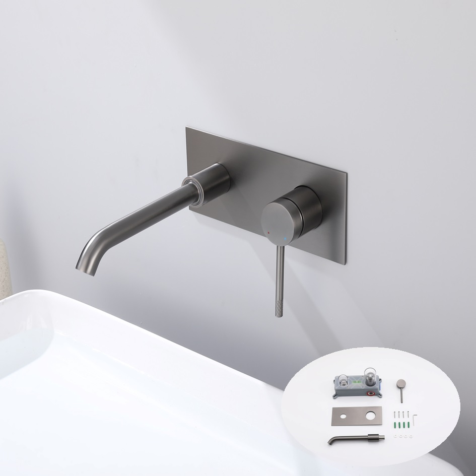 Faucet Lever Water Tap Basin Mixer Sink Bathroom Faucet