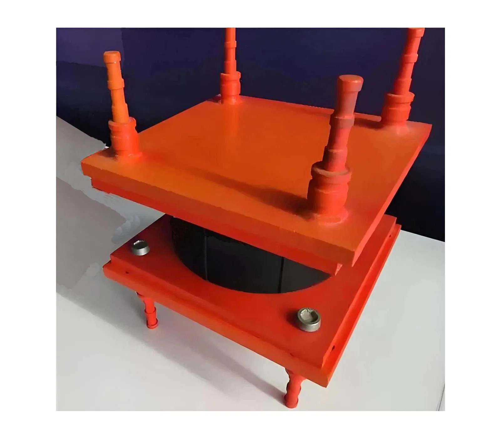 Strong Seismic Isolation and Damping Coefficient High Damping Rubber Bearings