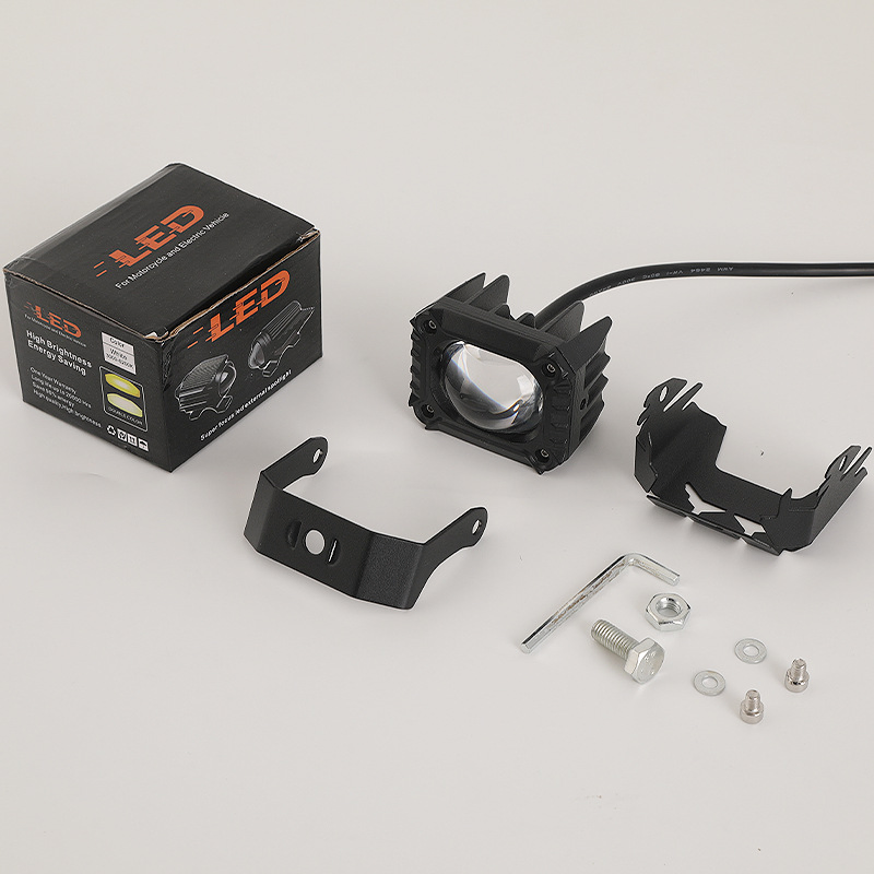 High Brightness Large Monocular LED Auxiliary Spotlights for Motorcycle