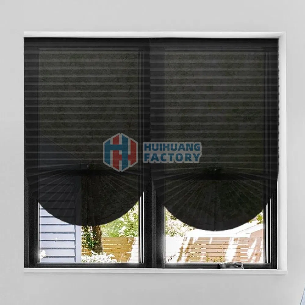 Polyester Pleated Blinds Sunshade Fabric Pleated Plisse Curtains Fabric