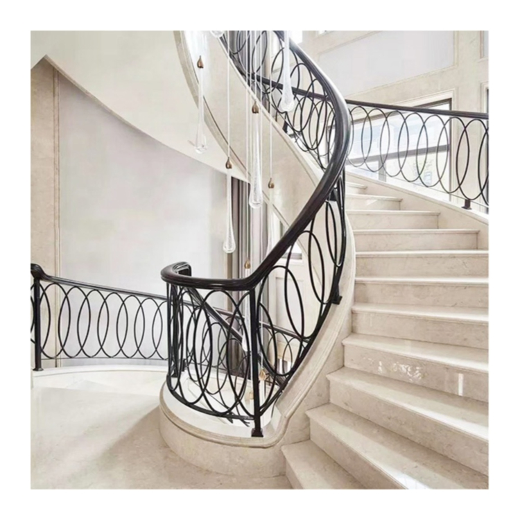 Prima Simple Design Marble Curved Staircase Low Cost Arc Stairs Chinacurved Glass Staircase
