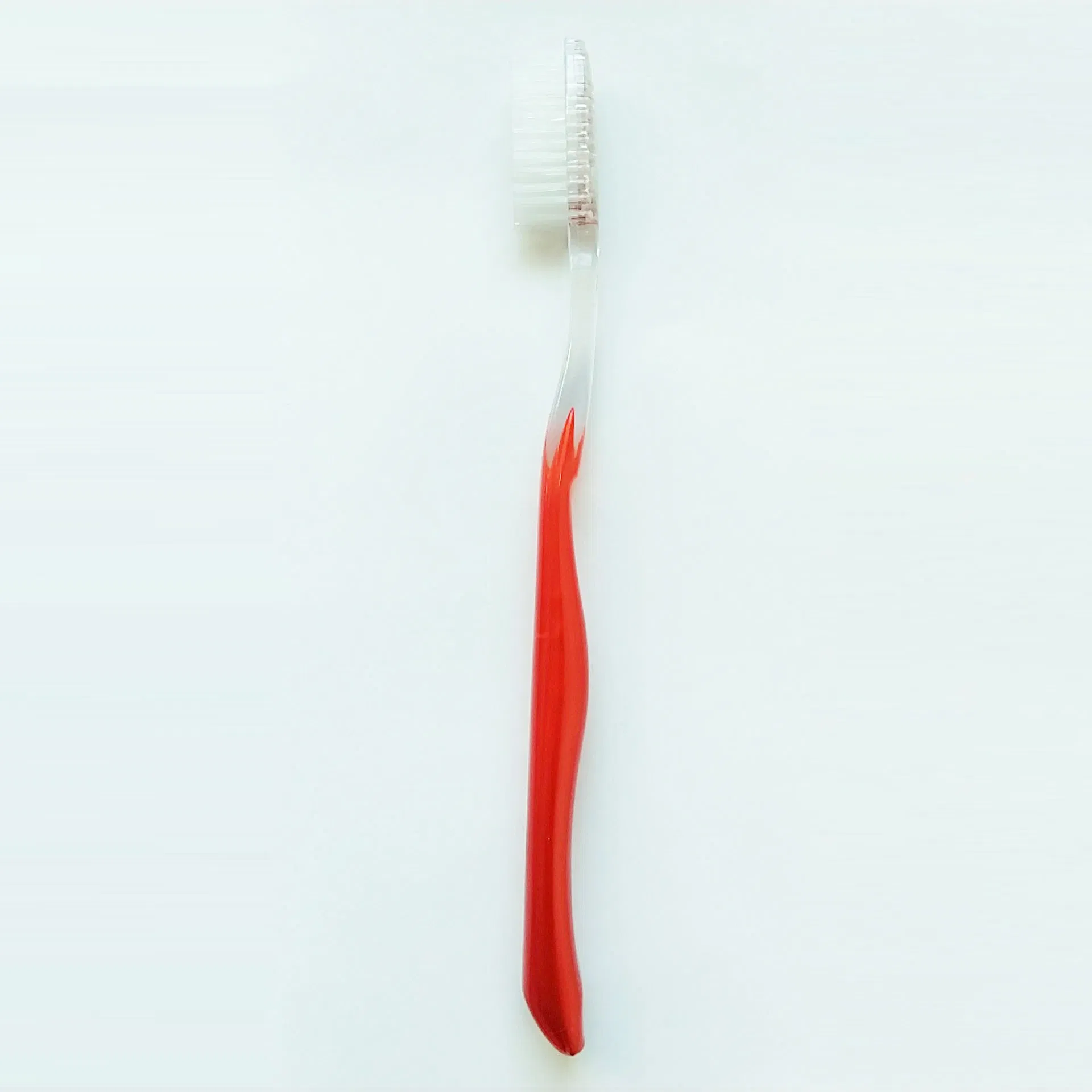 Home Daily Use PP Handle Nylon Hard Bristles Adult Toothbrush
