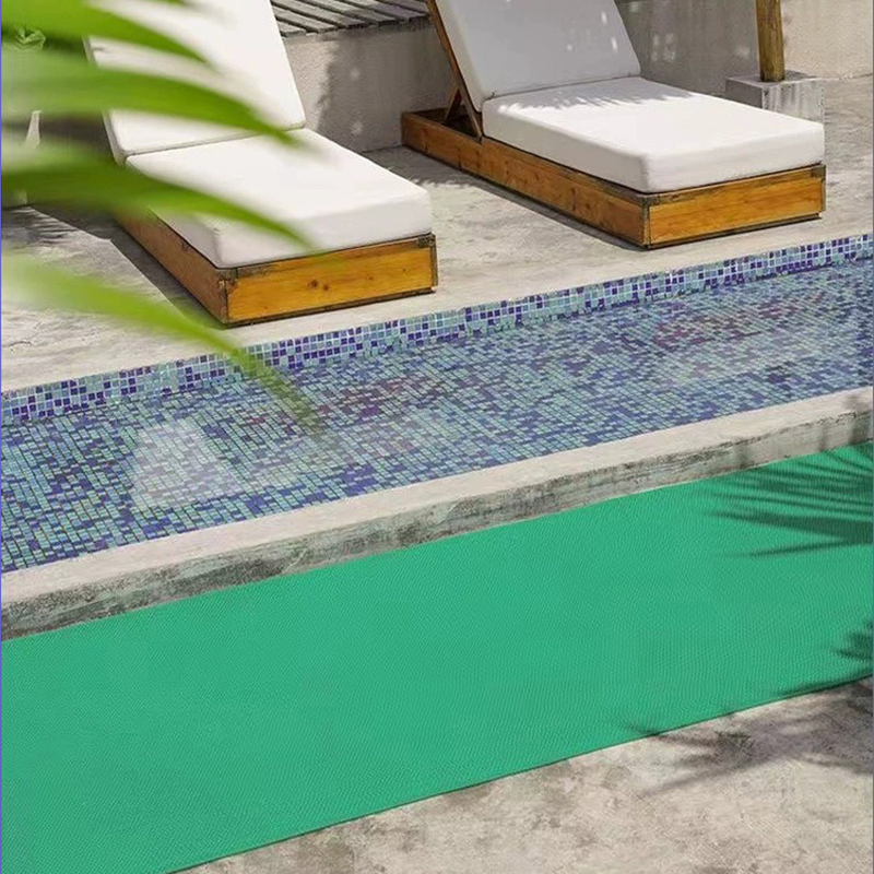 Swimming Pool Waterproof Kitchen Bathroom Carpet Snake Hollow Mats