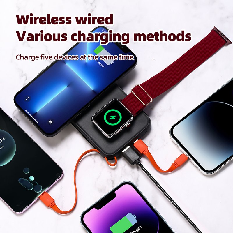 10000mAh 15W Magnetic Wireless Pd 20W 22.5W Power Banks with LED Display