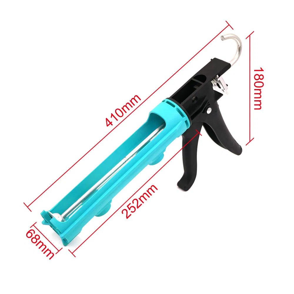 Manual 310ml Plastic Caulking Gun Magnum Magnetic Silicone Sealant Gun