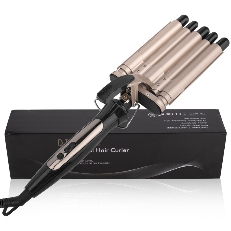 Hot Style Three-Tube Curling Iron Three-Rod Curling Iron Water Wave Hair Rod