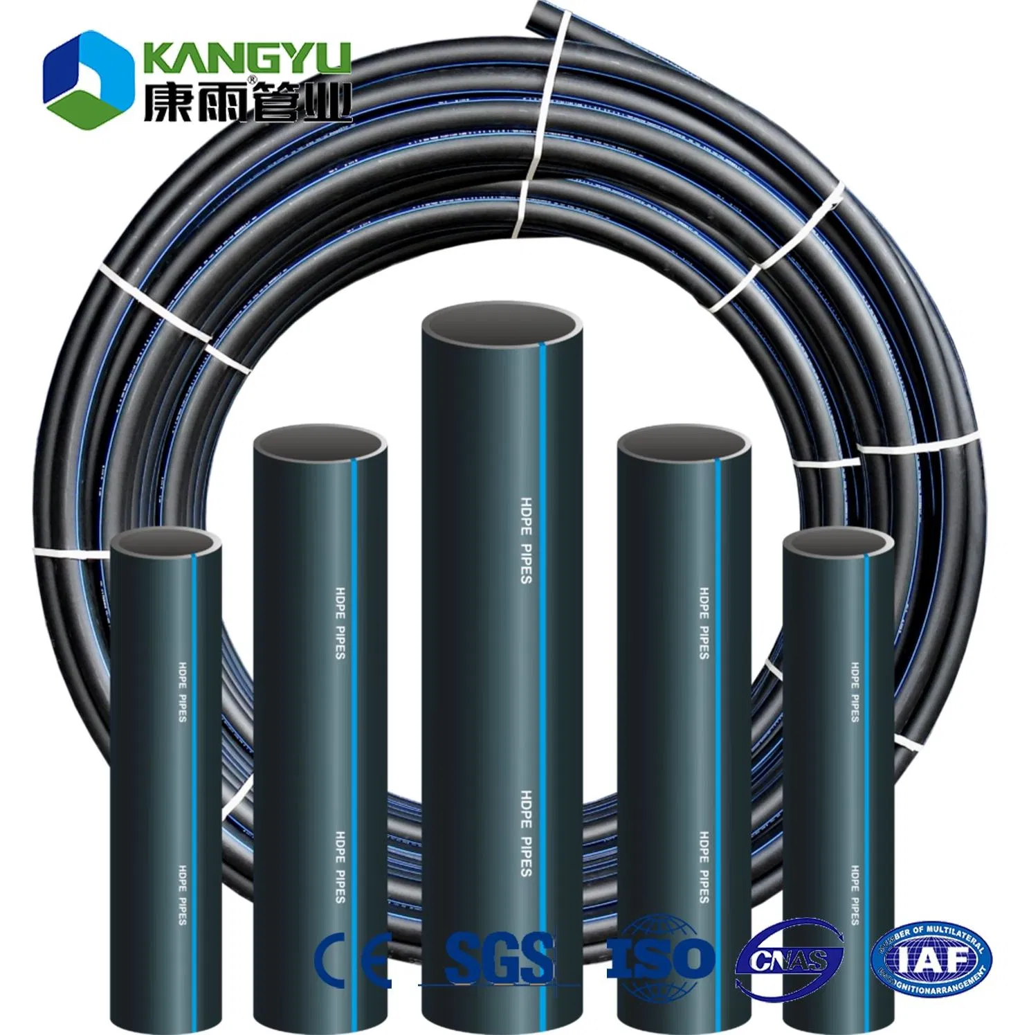 HDPE PVC Plastic Water Supply Pipe