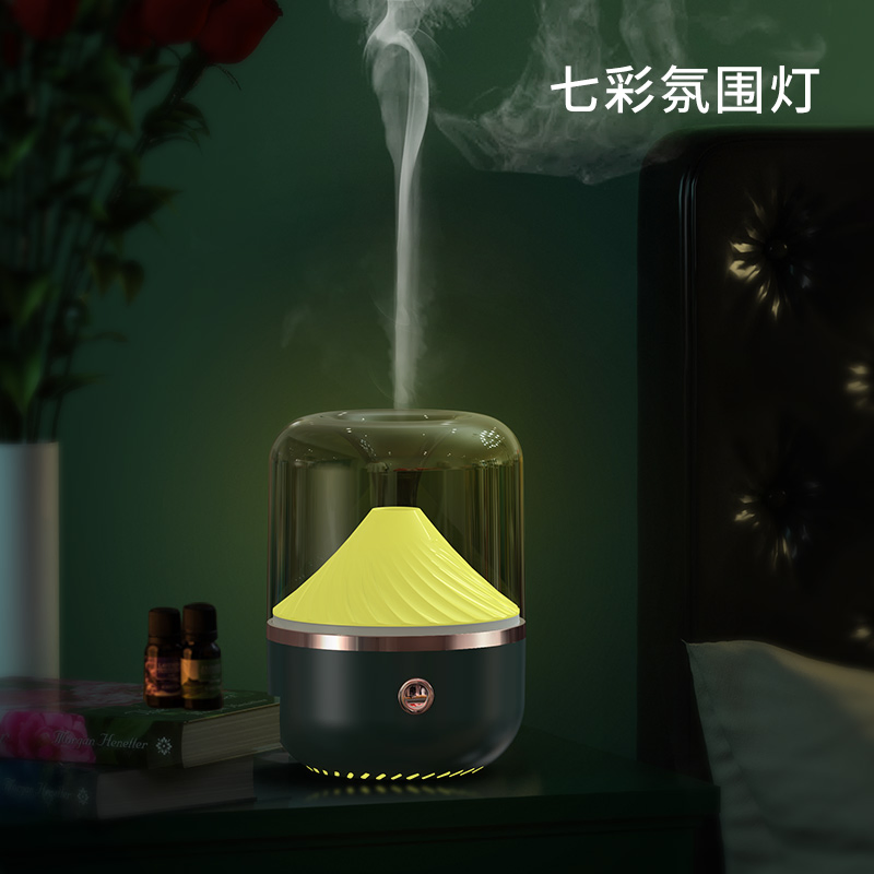 2021 New Ultrasonic Humidifier Air Purifier Aroma Diffuser Bluetooth and Remote Control Aroma Diffuser