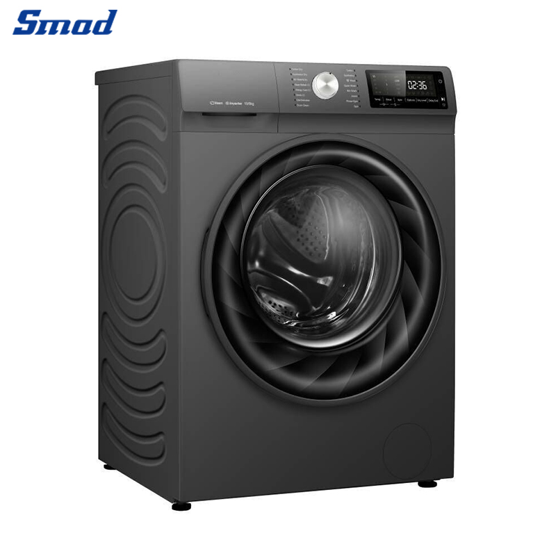 Smad Black Free Standing 12kg Freestanding Washer and Dryer Machine