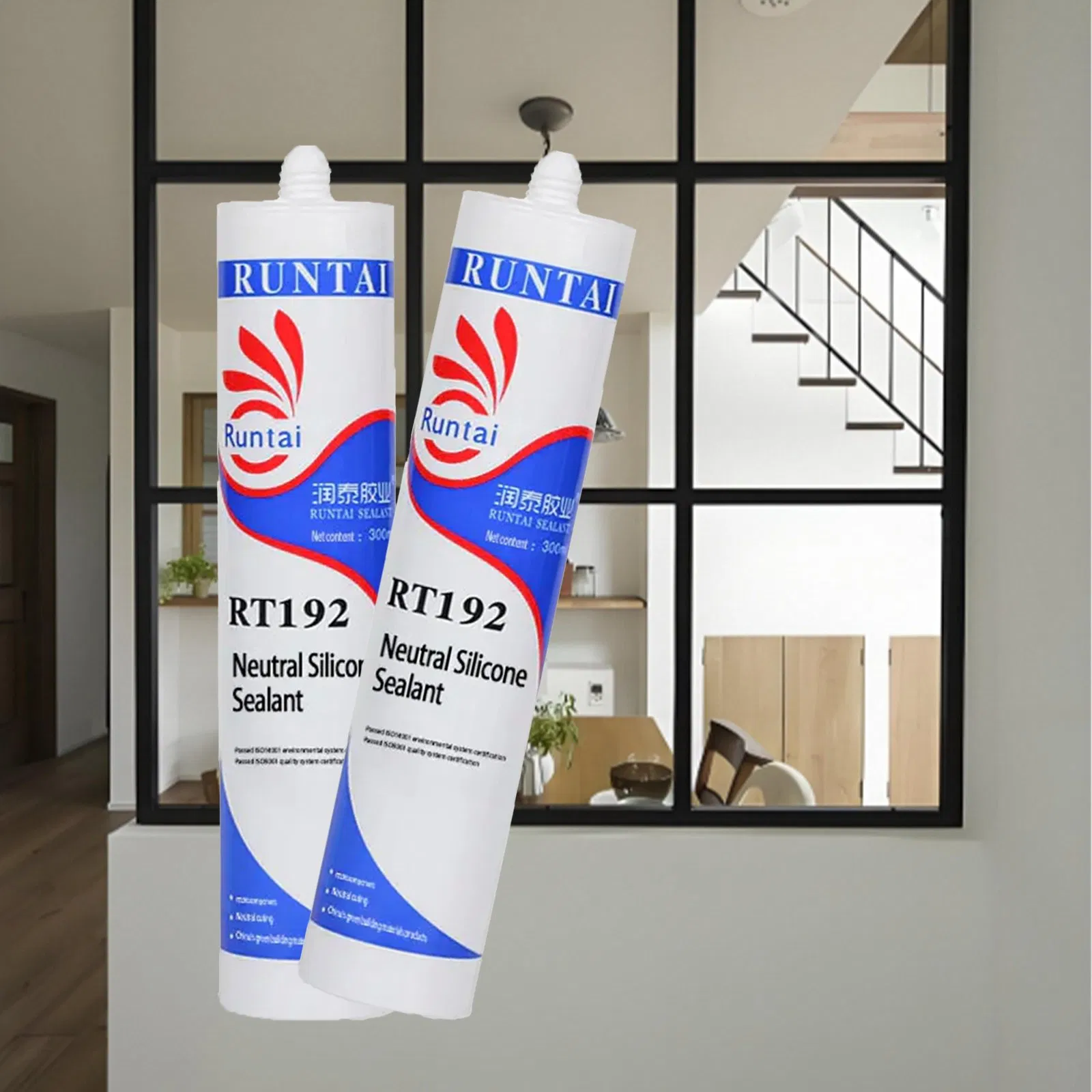 Runtai High Quality Manufacturer One Component Neutral Silicone Sealant for Interior Joints