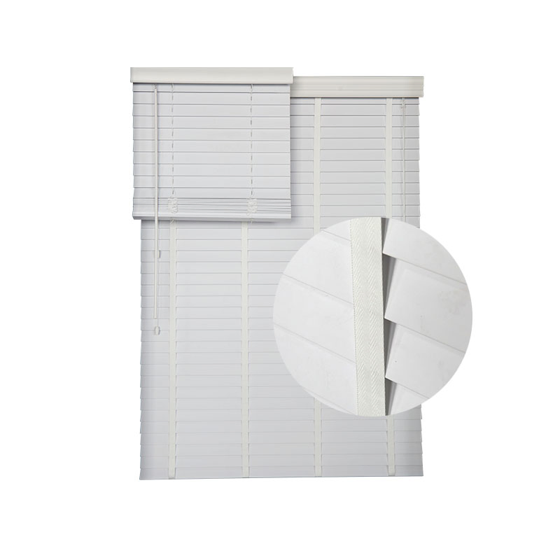 High Quality OEM China Customized Corded Faux Wood Window Blinds