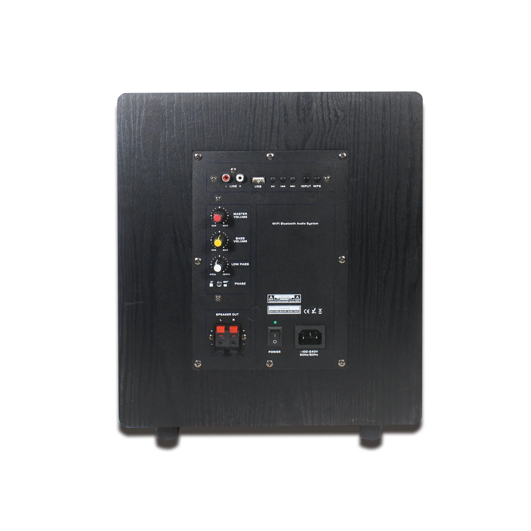 WiFi Multi-Room 10 Inch Bluetooth Active Subwoofer 180W for Home Theater System