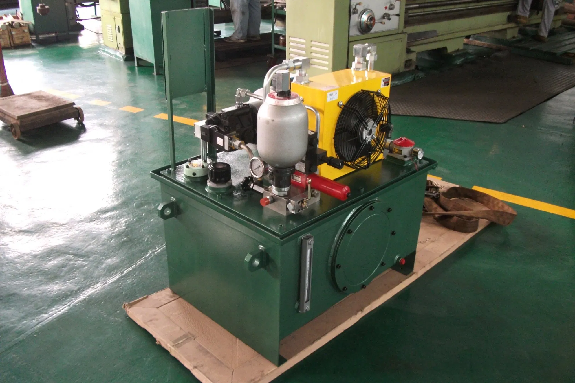 Гидравлическая насосная станция для резки судов 20000 тонн