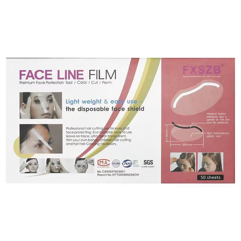 Hairspray Salon & Microblading Permanent Makeup Disposable Eyelash Extension Shield Visors DIY