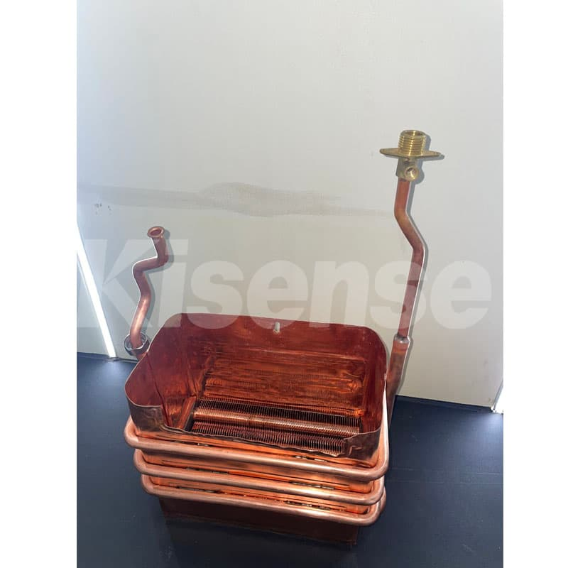 Low Maintenance Oxygen-Free Copper Heat Exchanger Spare Part for Heaters