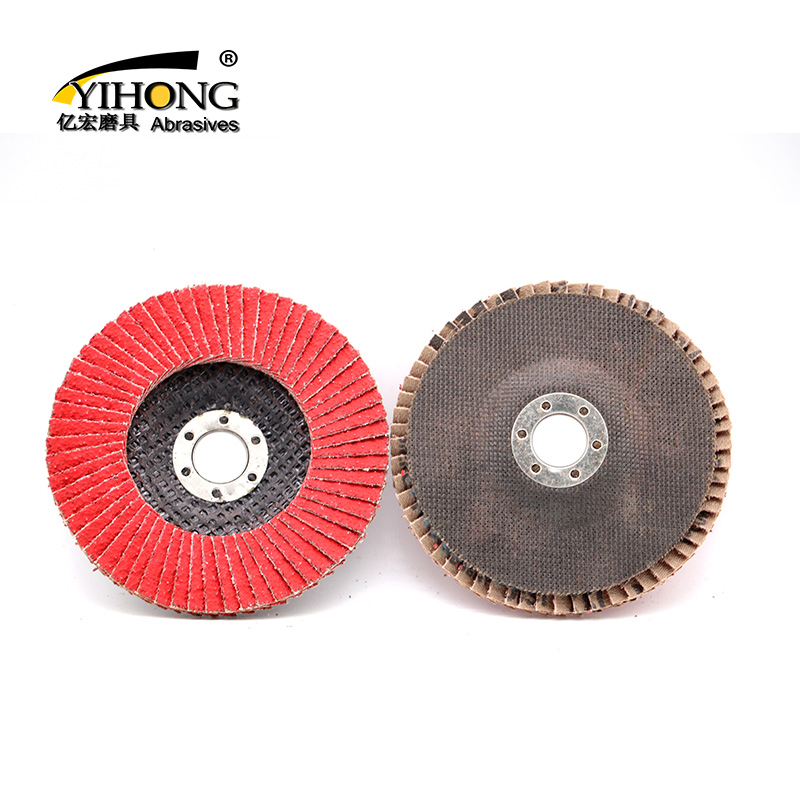 Лепестковый круг 115 мм, циркониевый, для металла