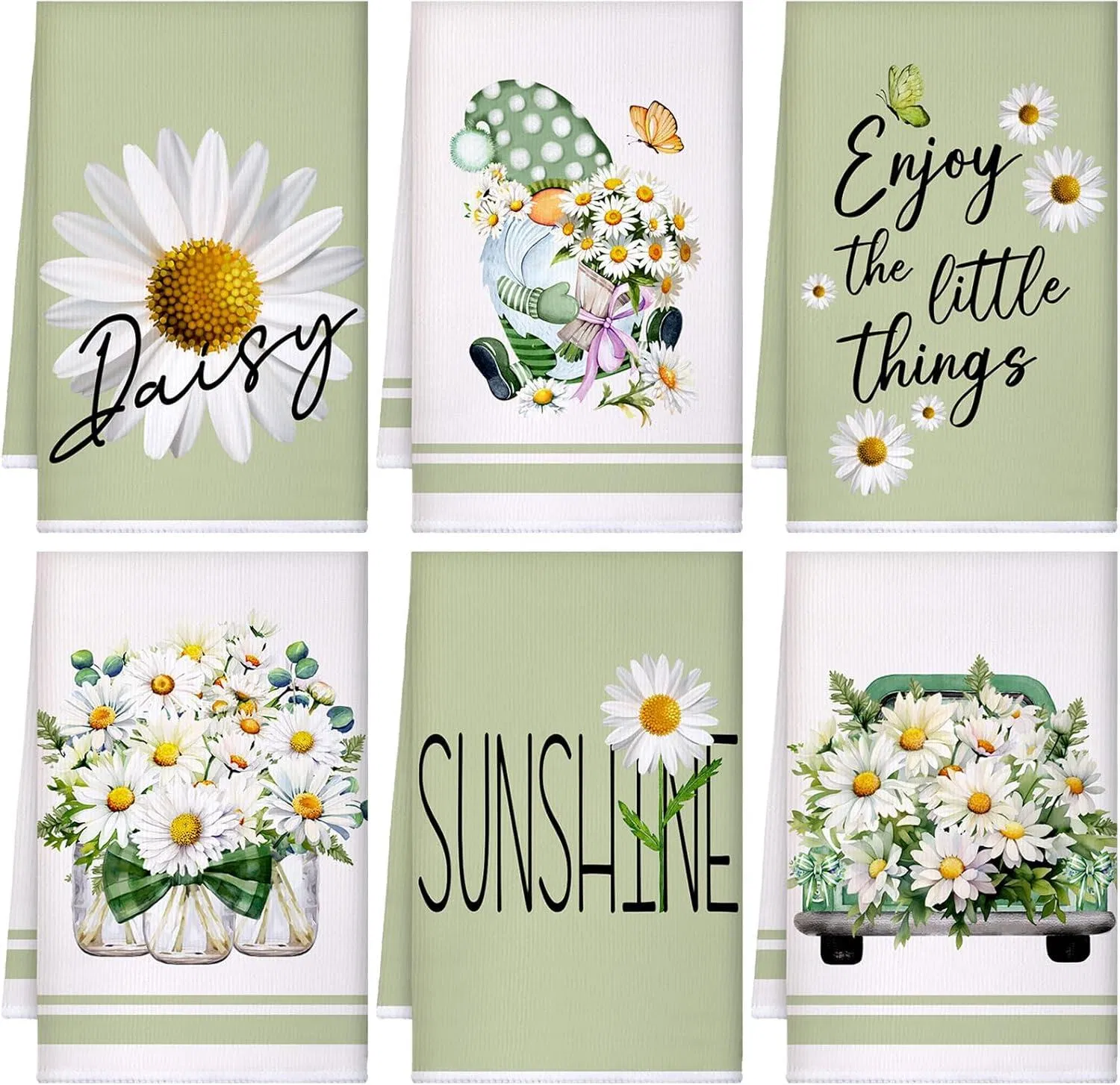 Highly Absorbent Custom Printed Kitchen Cloths for Home