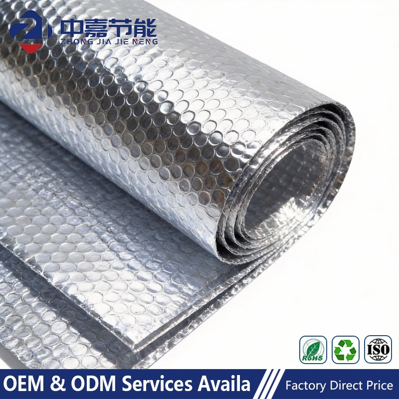 Customizable Reflective Heat Aluminum Foil Metallized Polyester Film Laminated Bubble Foil for Building Insulation