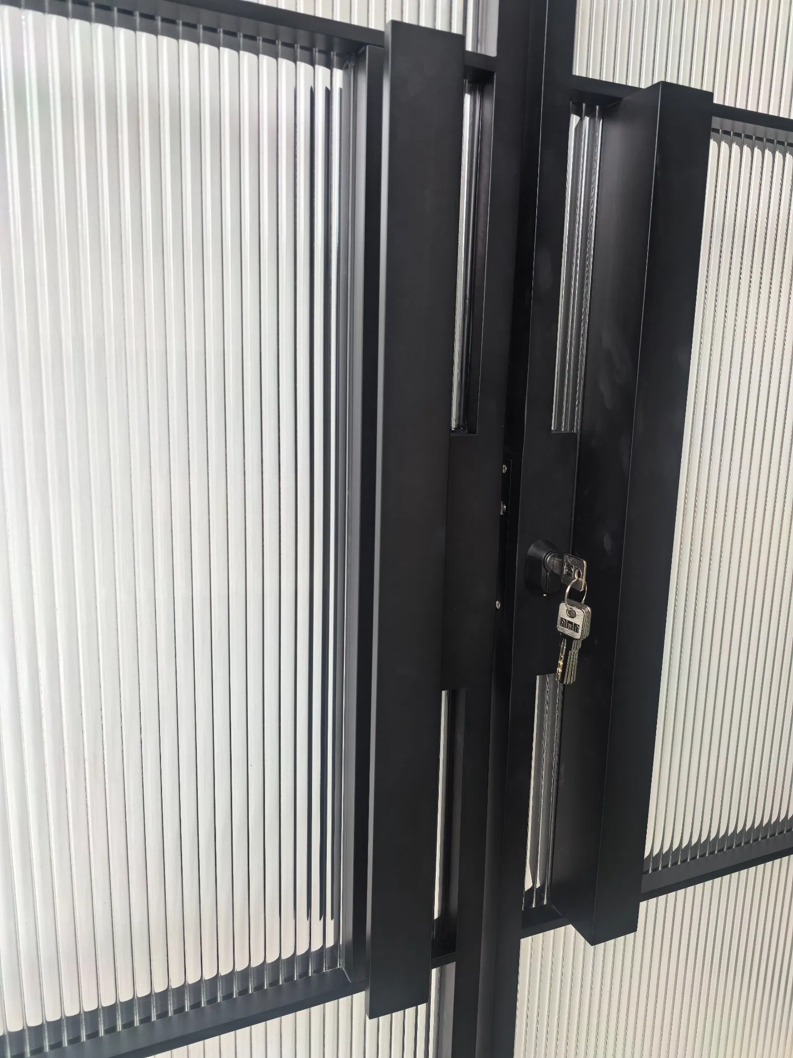 Foshan Factory Direct Supply Double-Opening Glass Door Stainless Steel