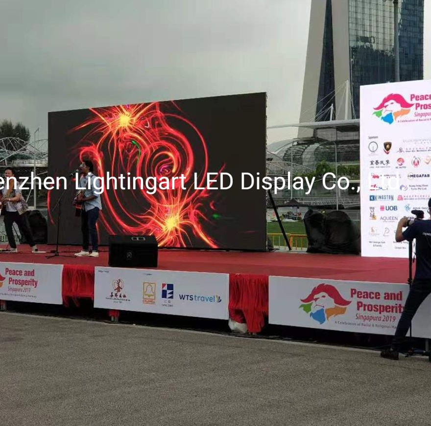 Shenzhen Stage Concert Church Rental DJ Smart Portable Wall LED Screen