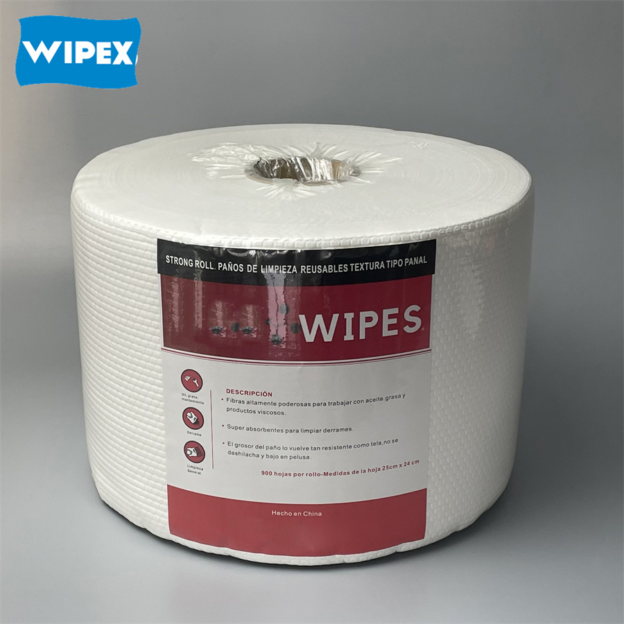 Multi-Purpose Disposable Heavy Duty PP Industrial Nonwoven Cleaning Wipes for North America